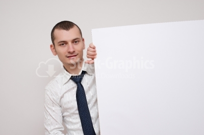 Man and Whiteboard