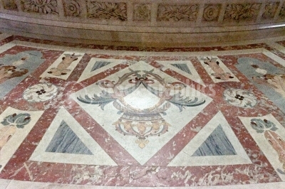 Marble inside Les Invalides, Paris