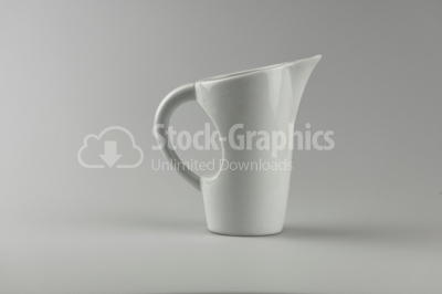 Milk jug - Stock Image