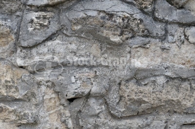 Old rock pavement
