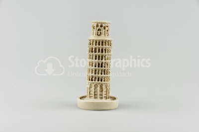 Plaster ornament  photo Pisa Tower