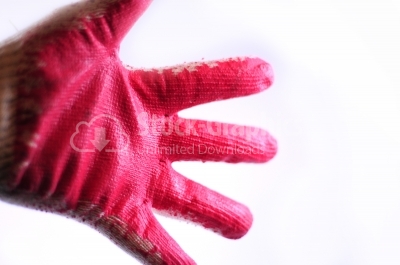 Red glove