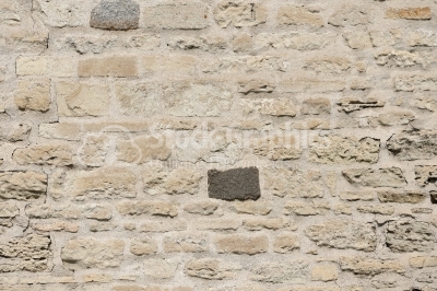 Rock wall detail