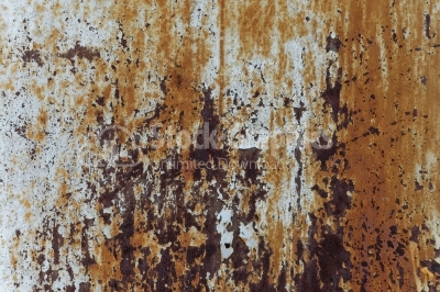 Rusted iron surface