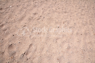 Sand and stone surface