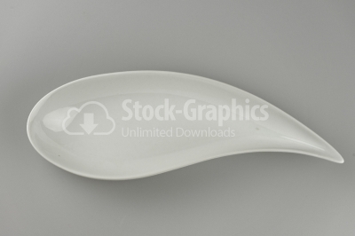 Single sauce-boat - Stock Image