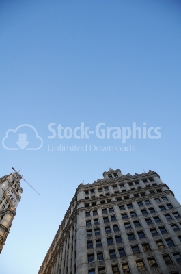 Skyscraper in Chicago - Stock Image