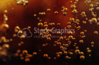 Soda background - Stock Image