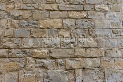 Stone surfaces (a fortress wall)