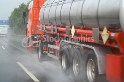 Tanker Truck - Stock Image