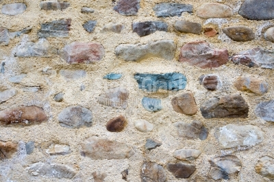 Textured Exterior of a stone building