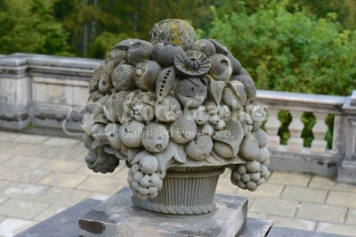 Tombstone on a grave from the end of the civil war.
