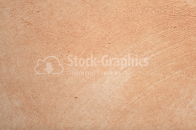 Wall painted in nude-peach texture