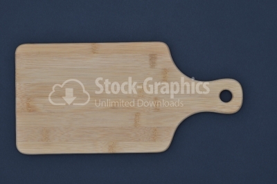 Wood cutting board on black cotton, handmade wood cutting board