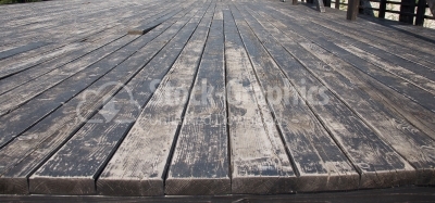 Wood floor line