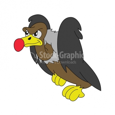 Angry Eagle - Illustration