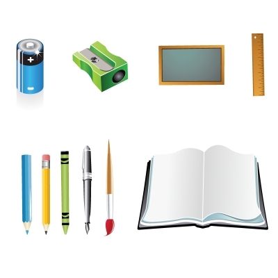 Back to school vector icons