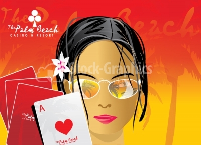 Casino vector background