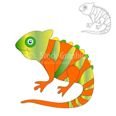 Chameleon - Illustration