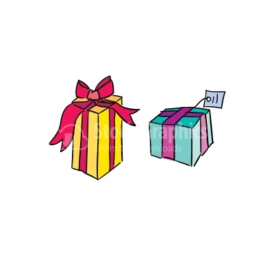 Christmas Gifts Vector Clipart