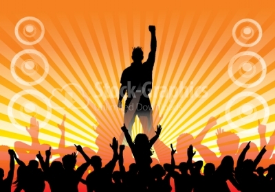 Concert vector background