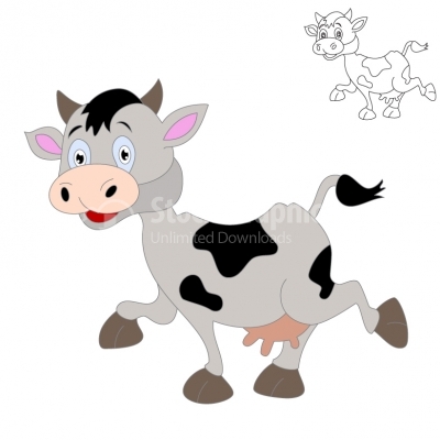 Cow - Illustration