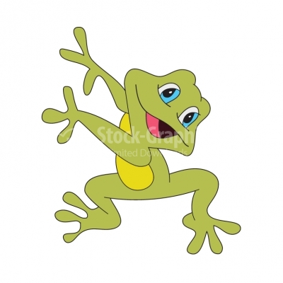 Dancing frog - Illustration