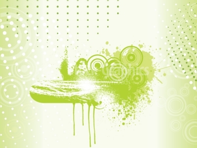 Grunge green vector background