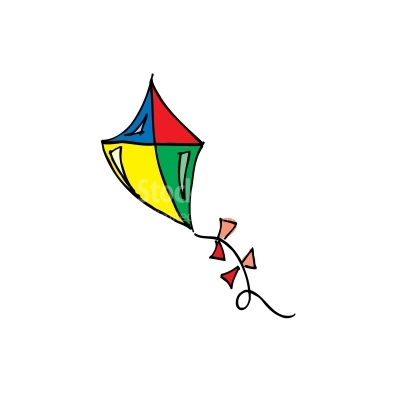 Kite vector clipart