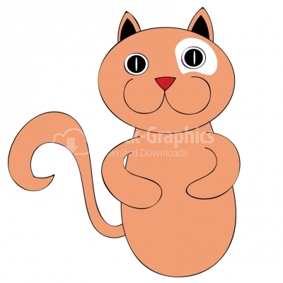Kitty cartoon Illustration