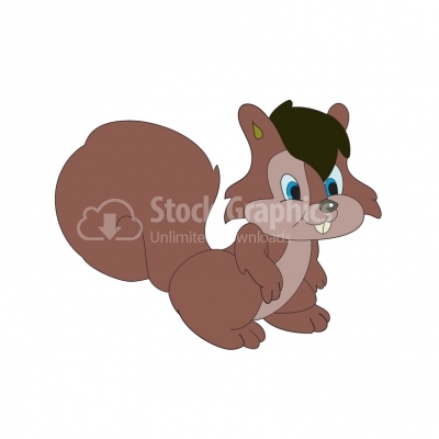 Little squirrel - Illustration