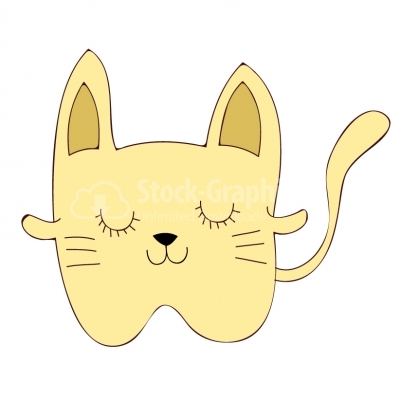Little sweet cat - Illustration