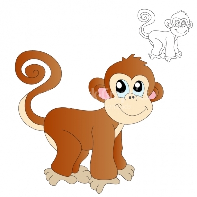 Monkey - Illustration