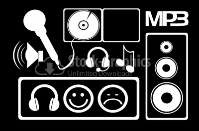 MP3 icons