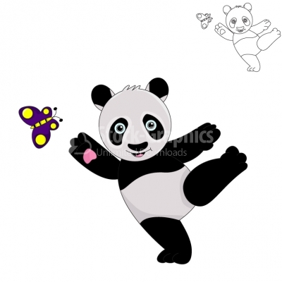 Panda Dance - Illustration