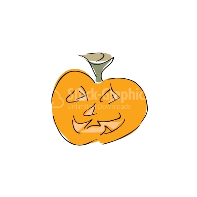 Pumpkin Vector Clipart