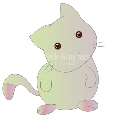 Sad kitty - Illustration
