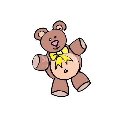 Teedy bear vector clipart