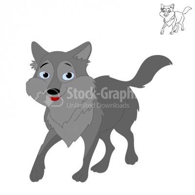 Wolf - Illustration
